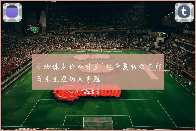 小蜘蛛身价回升至1亿今夏转会在即马竞生涯仍未夺冠